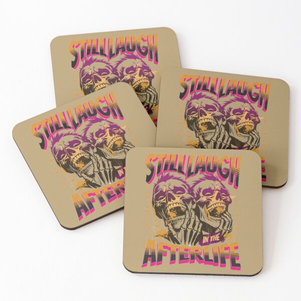 Item preview, I'm Still Laughing In The Afterlife – Dark Skull Art Design designed and sold by WAKYSHOP.