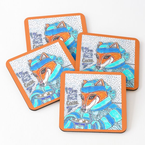 Item preview, Time for Cocoa, Fox! designed and sold by Michelle Mead.