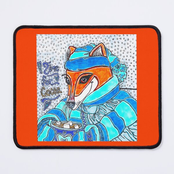 Item preview, Time for Cocoa, Fox! designed and sold by Michelle Mead.