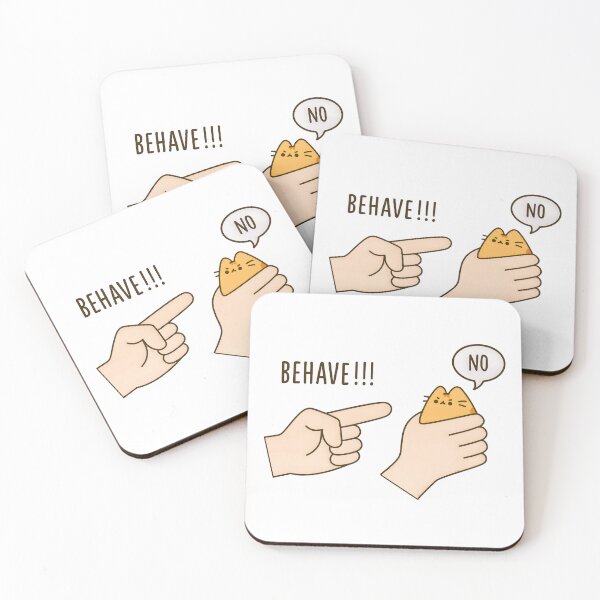 Item preview, Dishonest Cat Funny Cat Meme Behave No Cartoon designed and sold by gear-posters.