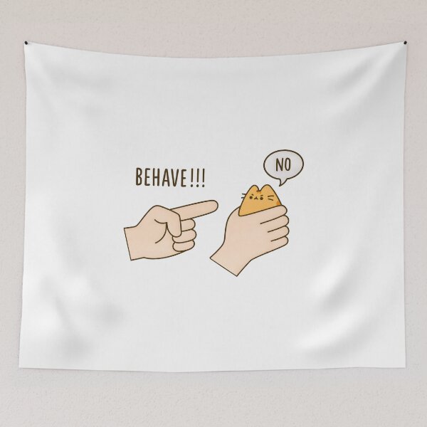 Item preview, Dishonest Cat Funny Cat Meme Behave No Cartoon designed and sold by gear-posters.