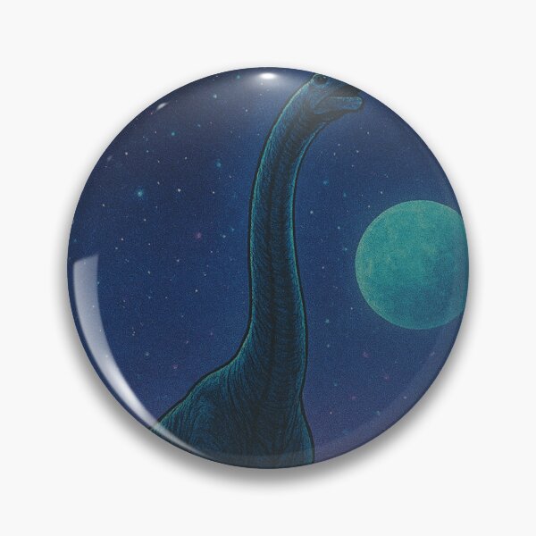 Item preview, The Silent Titan Under the Turquoise Moon. Dinosaur. designed and sold by JonelleTshirts.