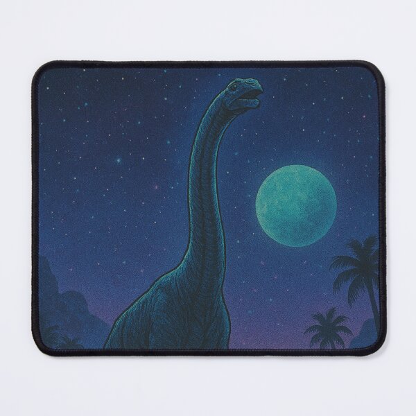 Item preview, The Silent Titan Under the Turquoise Moon. Dinosaur. designed and sold by JonelleTshirts.