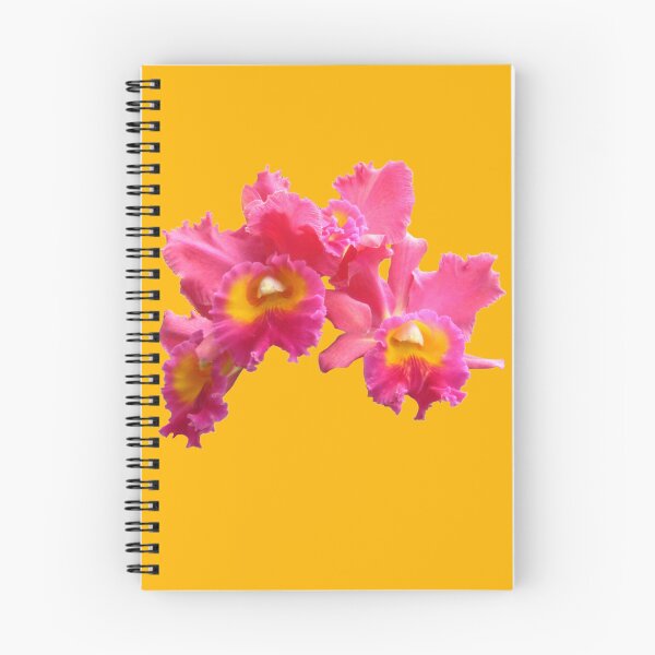 Item preview, Frilly Pink & Yellow Orchid Die Cut designed and sold by JoyousArt4u.