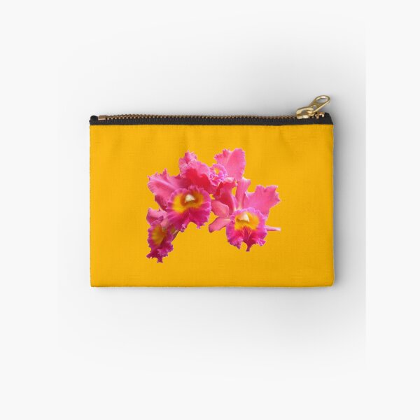 Item preview, Frilly Pink & Yellow Orchid Die Cut designed and sold by JoyousArt4u.