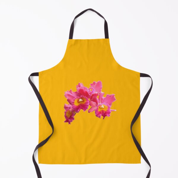 Item preview, Frilly Pink & Yellow Orchid Die Cut designed and sold by JoyousArt4u.