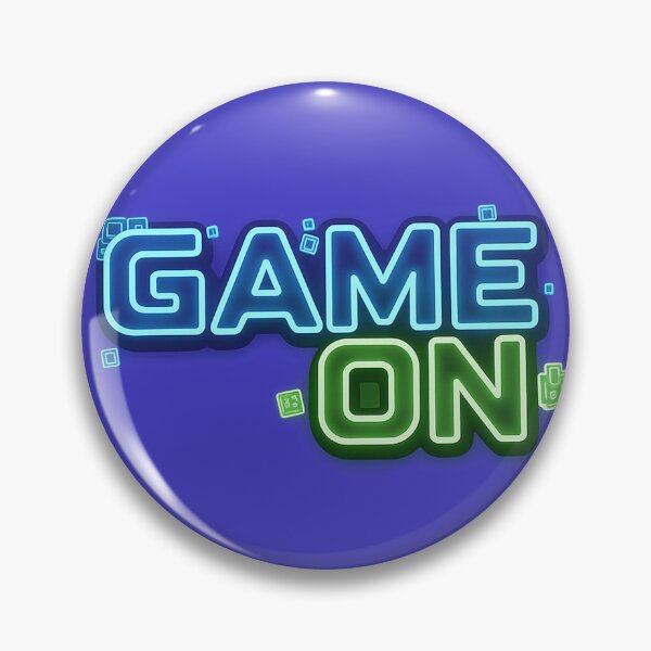 Item preview, Neon GAME ON Aesthetic | Retro 80s Gaming Synthwave T-Shirt & Sticker designed and sold by Mirkoniart.