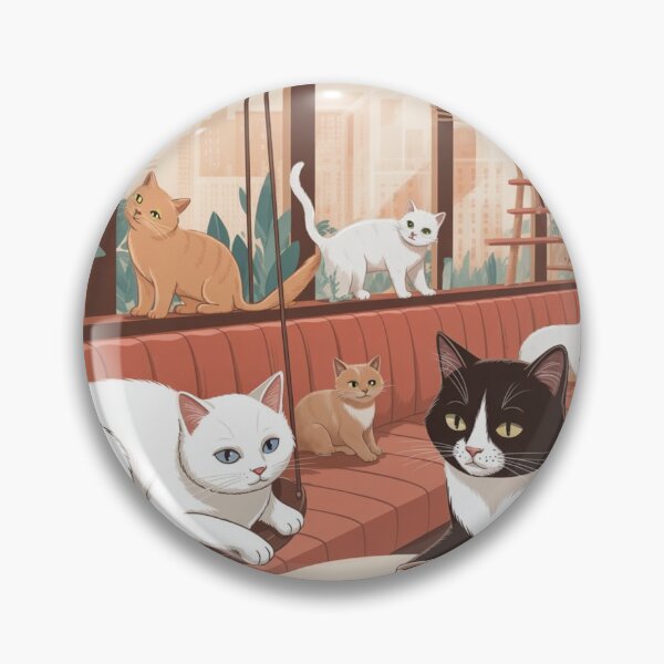 Item preview, cat drinks Sticker designed and sold by Thecloud5.
