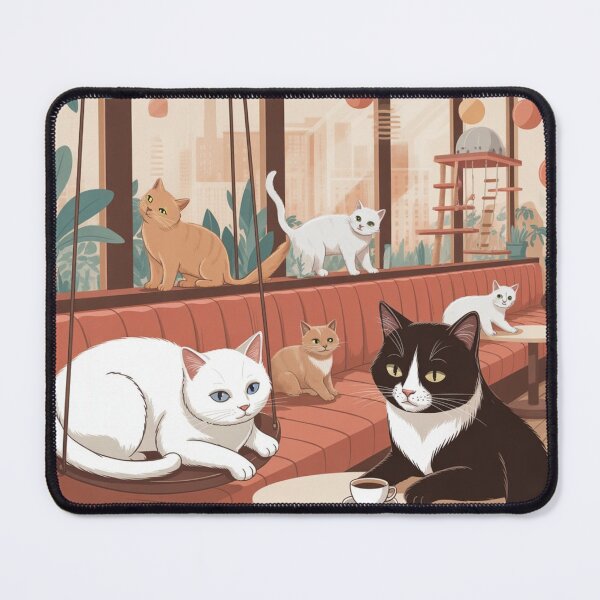 Item preview, cat drinks Sticker designed and sold by Thecloud5.