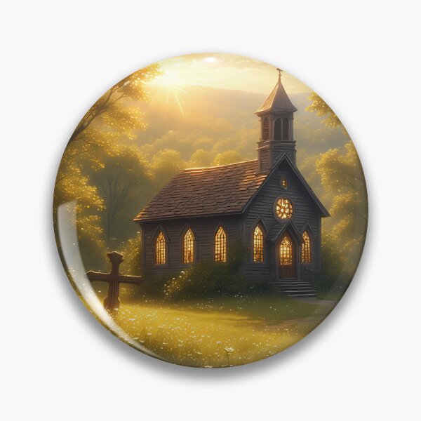 Item preview, Old Country Church  designed and sold by OptimusShineArt.