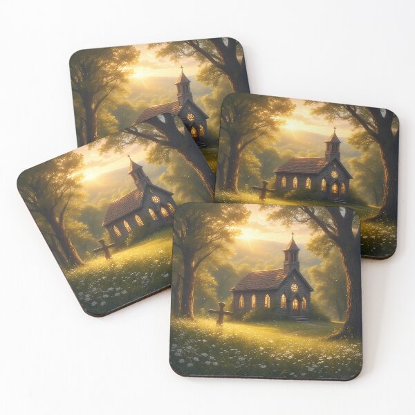 Item preview, Old Country Church  designed and sold by OptimusShineArt.