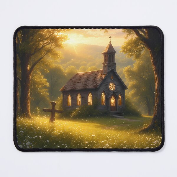 Item preview, Old Country Church  designed and sold by OptimusShineArt.