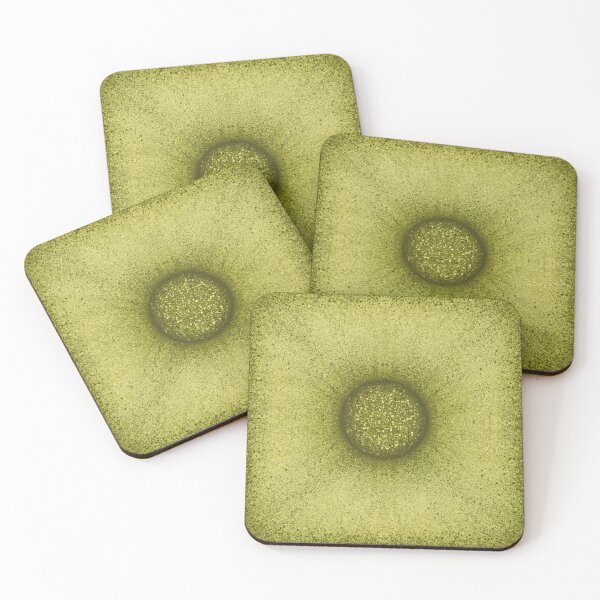 Item preview, Tile "Poof" olive color designed and sold by Cherevan.