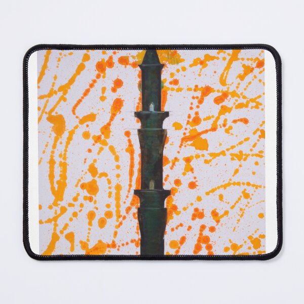 Item preview, Verdigris Spire: Ochre Tempest designed and sold by AslamArtwork.