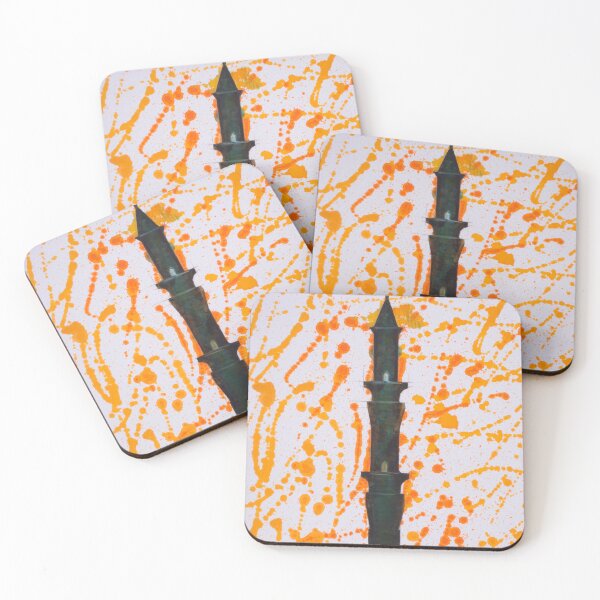 Item preview, Verdigris Spire: Ochre Tempest designed and sold by AslamArtwork.