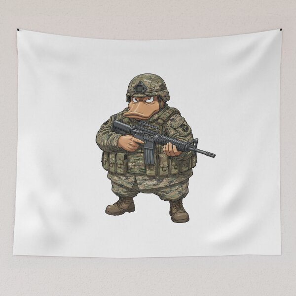 Item preview, Tactical Duck designed and sold by RAWLIFEGRAPHIC.