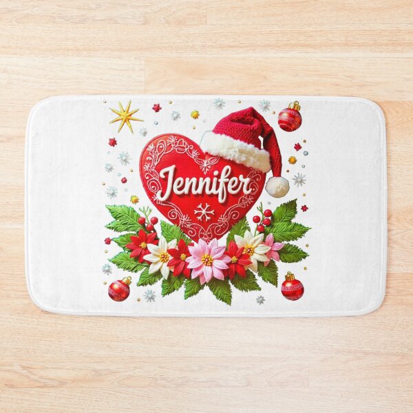 Item preview, Jennifer Embroidered Christmas Design designed and sold by highvibz72.