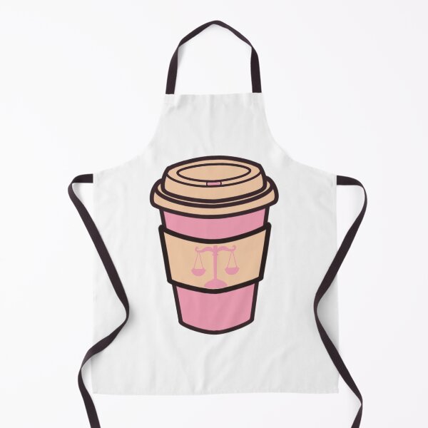Item preview, Pink Law and Coffee Scales of Justice – Cute Lawyer Aesthetic Design designed and sold by MagicMe-JD.