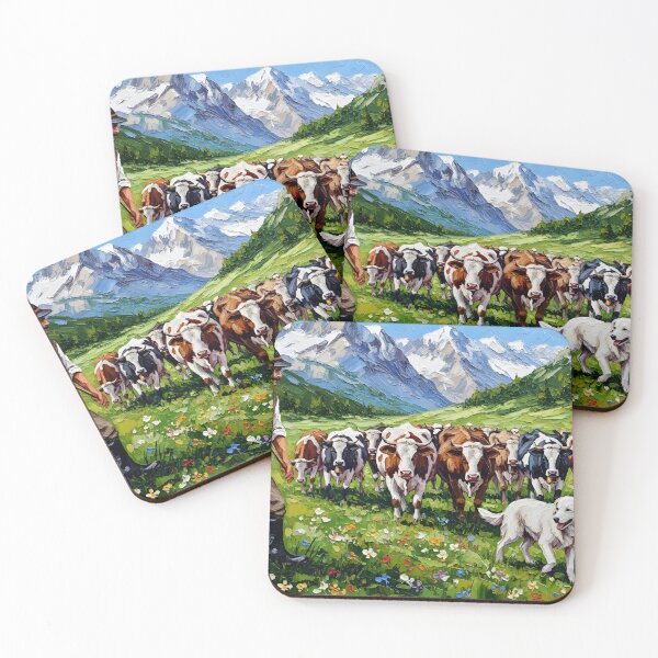 Item preview, Shepherd in the Alpine landscape designed and sold by mismillo.