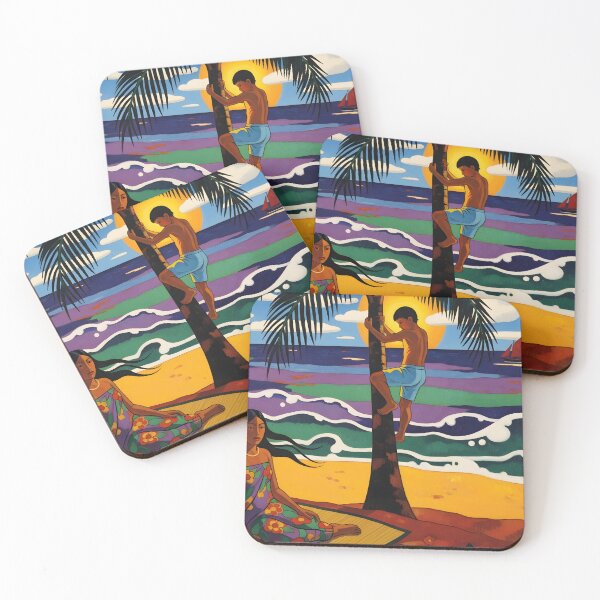 Item preview, Idyll on the tropical beach designed and sold by mismillo.