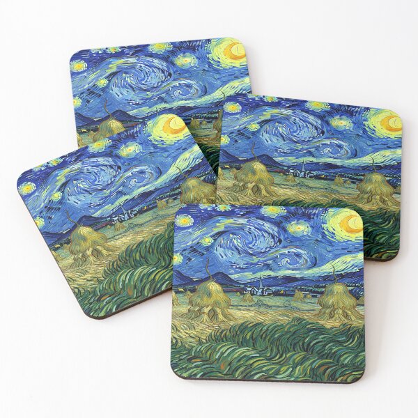 Item preview, Starry night in the field designed and sold by mismillo.