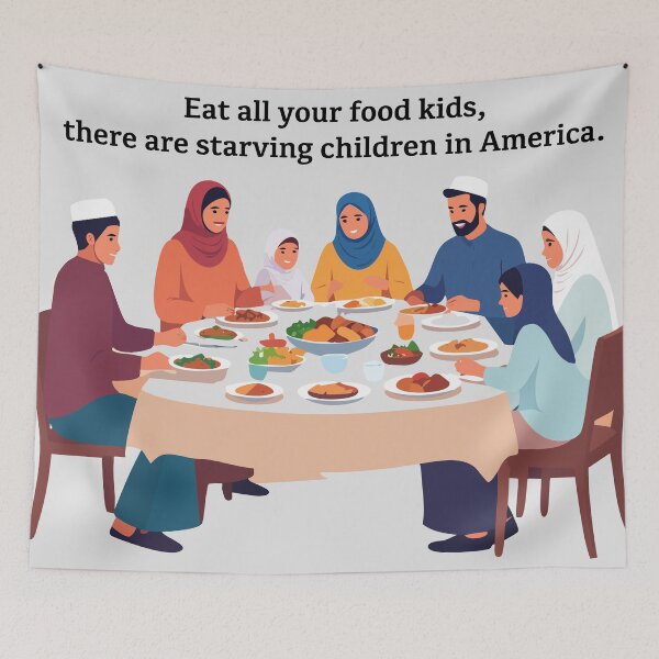 Item preview, There are starving children in America. designed and sold by VisionWind.