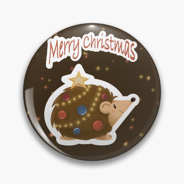 Item preview, Cute Christmas Hedgehog – Festive Woodland Holiday Illustration designed and sold by Sieske's.