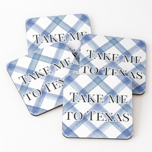 Item preview, Take Me To Texas Gingham designed and sold by Cassmtzphotos.