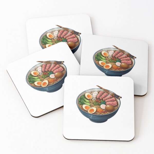 Item preview, Spicy Ramen Splash – Anime Food Lovers Design designed and sold by ArteOrchesca.