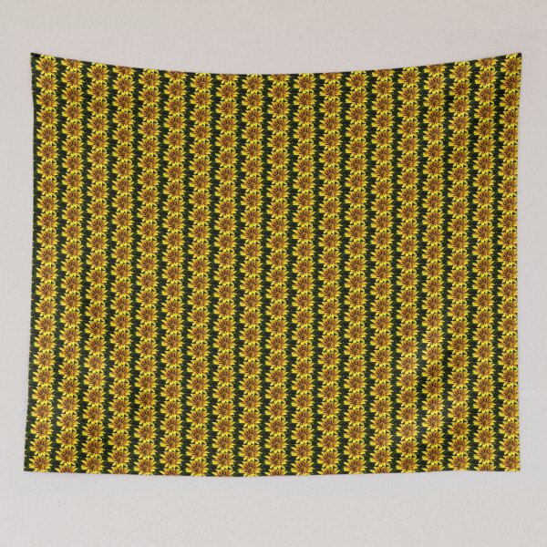Item preview, Honeybee Foraging on Brilliant Yellow, Red, and Black Gazania designed and sold by JoyousArt4u.