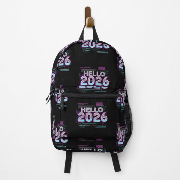 Item preview, Hello 2026 Y2K Tech Aesthetic T-Shirt | Retro Futurist New Year | 90s 2000s Cyberpunk Apparel designed and sold by Design_Your_Day.