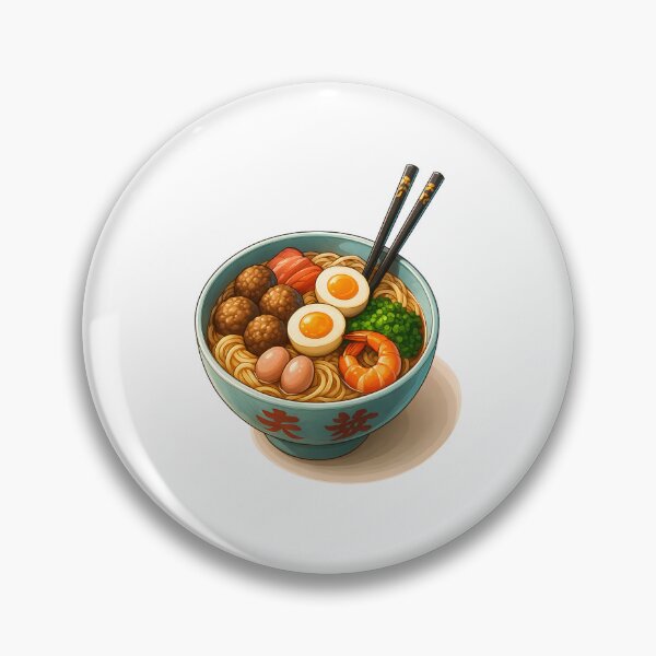 Item preview, Taste the Vibe – Artistic Ramen Explosion Design designed and sold by ArteOrchesca.