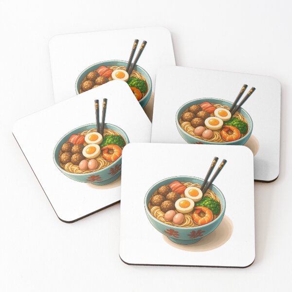 Item preview, Taste the Vibe – Artistic Ramen Explosion Design designed and sold by ArteOrchesca.