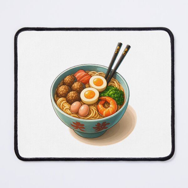 Item preview, Taste the Vibe – Artistic Ramen Explosion Design designed and sold by ArteOrchesca.
