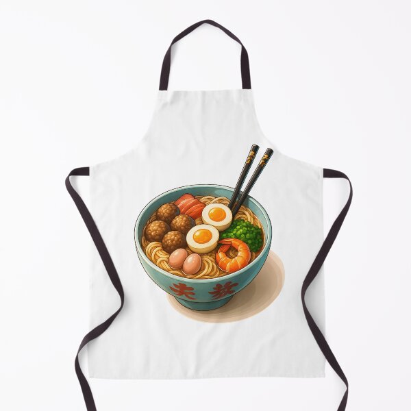 Item preview, Taste the Vibe – Artistic Ramen Explosion Design designed and sold by ArteOrchesca.