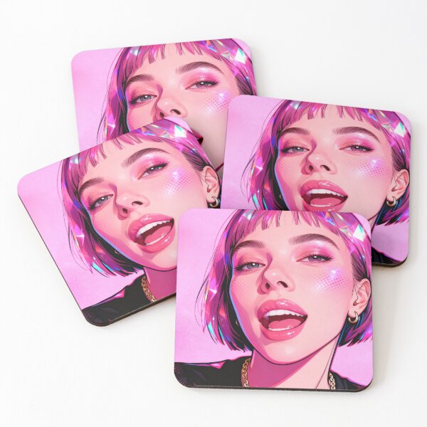 Item preview, Scarlett's Gaze - Many Faces - Pop Art designed and sold by CleverCulture.