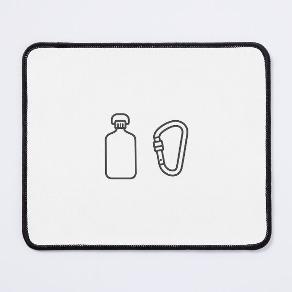 Item preview, Minimal Hiking Gear Icon Set designed and sold by Le Grand Requin.