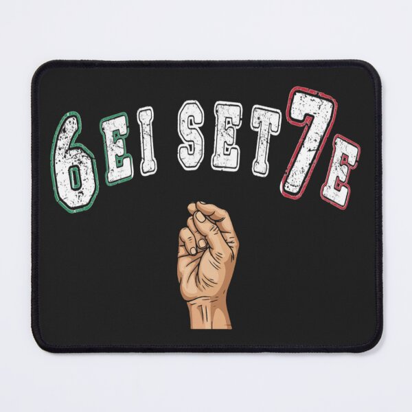 Item preview, Funny Italian Hand Gesture 6EI SET7E Italian Humor Sei Sette Meme Hand Gesture designed and sold by NeboulaHamra.