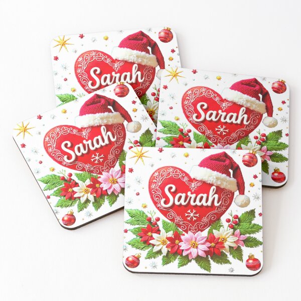 Item preview, Embroidered Sarah Christmas design designed and sold by highvibz72.