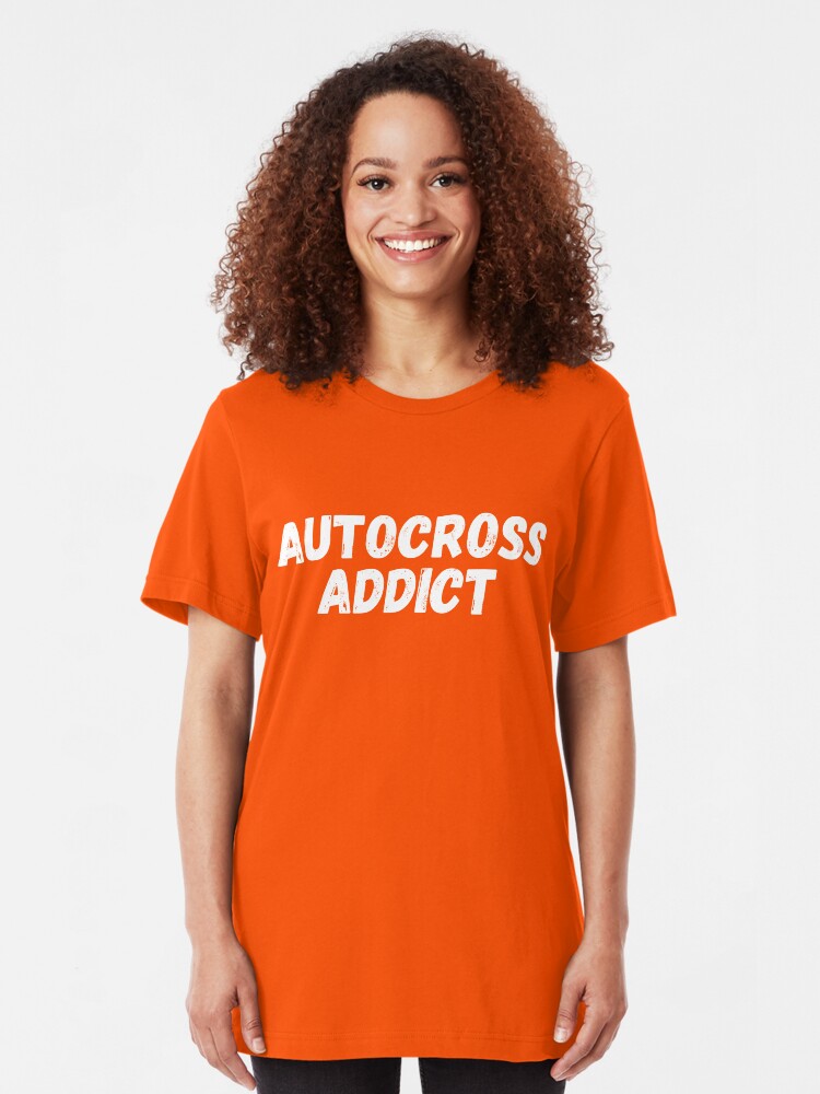 Alternate view of Autocross Addict Slim Fit T-Shirt
