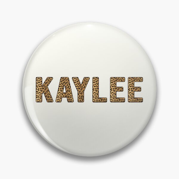 Item preview, Kaylee Name Leopard Print designed and sold by Jeallan Designs.