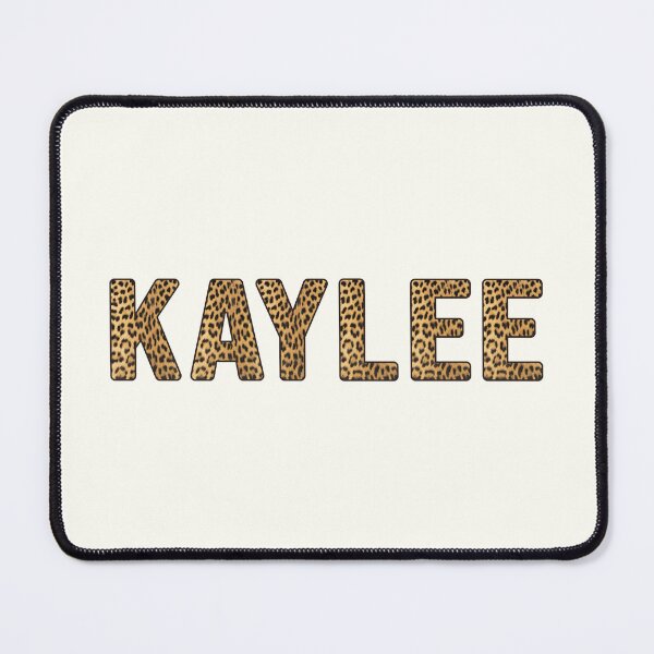 Item preview, Kaylee Name Leopard Print designed and sold by Jeallan Designs.