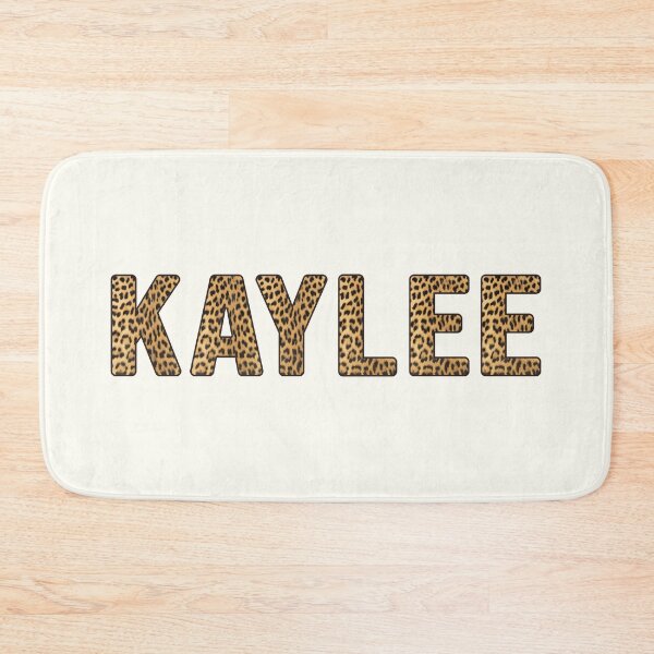 Item preview, Kaylee Name Leopard Print designed and sold by Jeallan Designs.
