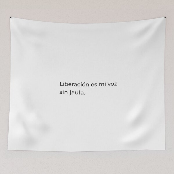 Item preview, Voice Without a Cage – Authentic Liberation Poster designed and sold by chapeto.