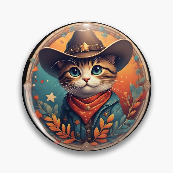 Artikelvorschau, Cow-Boy Cat #4 entworfen und verkauft von Sam-Tada.