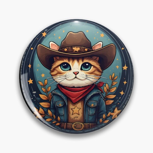 Artikelvorschau, Cow-Boy Cat #6 entworfen und verkauft von Sam-Tada.
