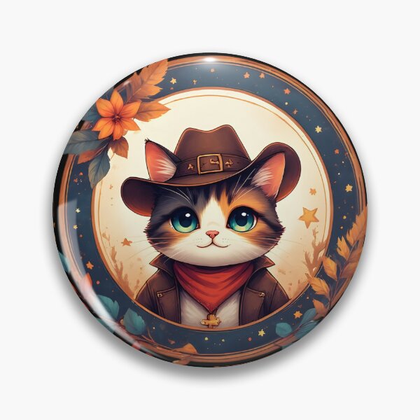 Artikelvorschau, Cow-Boy Cat #7 entworfen und verkauft von Sam-Tada.