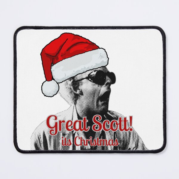 Item preview, Back to the future - Doc Brown - Great Scott its Christmas! designed and sold by TheRubberOnion.