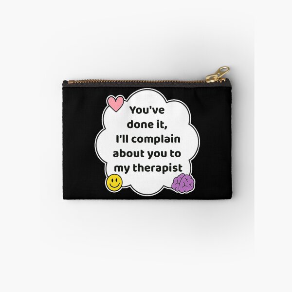 Item preview, Coping Humor – Complaining to My Therapist – Gift for Best Friends – Cute Soft Sticker designed and sold by JacobKAurumhead.