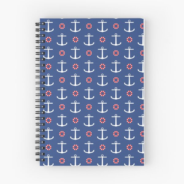 Item preview, Navy anchors pattern designed and sold by mrhighsky.